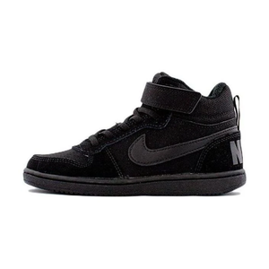 Nike Court Borough Mid PS 'Triple Black'