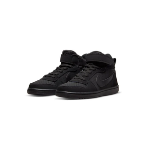 Nike Court Borough Mid PS 'Triple Black'
