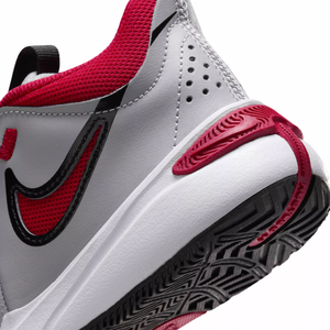 Nike Team Hustle D11 PS 'Cement Grey Gym Red'