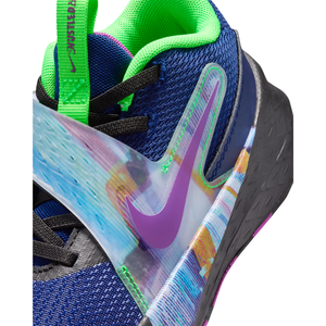 Nike Team Hustle D 12 PS 'Blue Void Green Streak Vivid Purple'