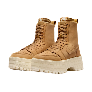 Wmns Air Jordan 1 High Brooklyn 'Wheat Muslin'