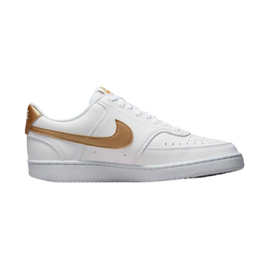 Nike Wmns Court Vision Low Next Nature 'White Metallic Gold'