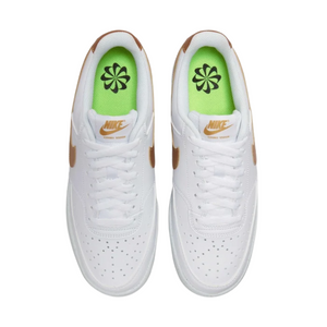 Nike Wmns Court Vision Low Next Nature 'White Metallic Gold'