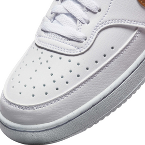 Nike Wmns Court Vision Low Next Nature 'White Metallic Gold'