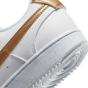 Nike Wmns Court Vision Low Next Nature 'White Metallic Gold'