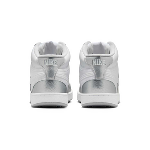 Nike Wmns Court Vision Mid 'Metallic Silver White'
