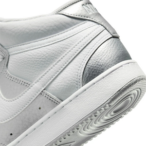 Nike Wmns Court Vision Mid 'Metallic Silver White'