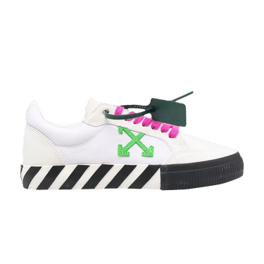 Off-White Vulc Sneaker 'White Green Fuchsia'