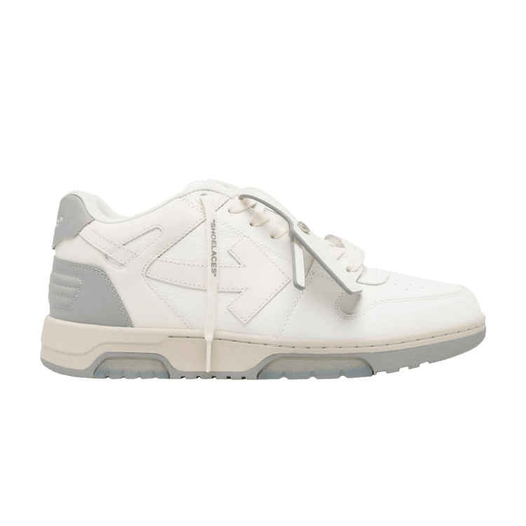 Off-White Out of Office 'White Grey Heel' OMIA189F23LEA005 0106