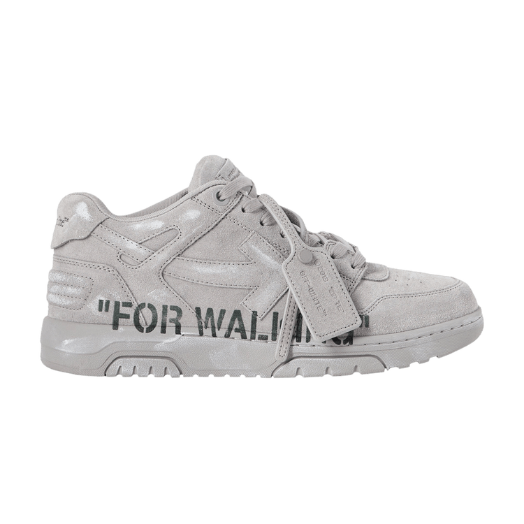 Off-White Out Of Office 'For Walking Grey' OMIA189F25LEA00B 0907