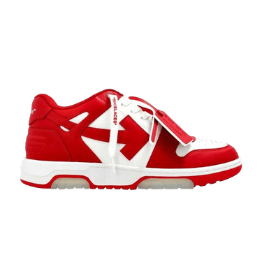 Off-White Out Of Office 'White Red'