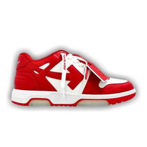 Off-White Out Of Office 'White Red'