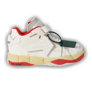 Off-White Puzzle Couture Low 'White Red'