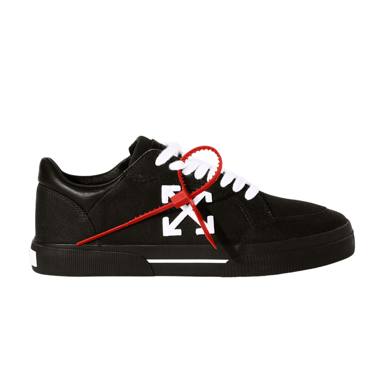 Off-White New Low Vulcanized 'Black White' 2024 OMIA293C99FAB002 1001