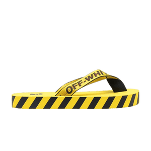 Off-White Industrial Flip Flops 'Logo Tape - Yellow' 2022