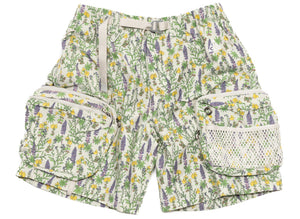 Nike ACG Snowgrass Floral Cargo Shorts 'Light Bone/Light Iron Ore/Summit White'