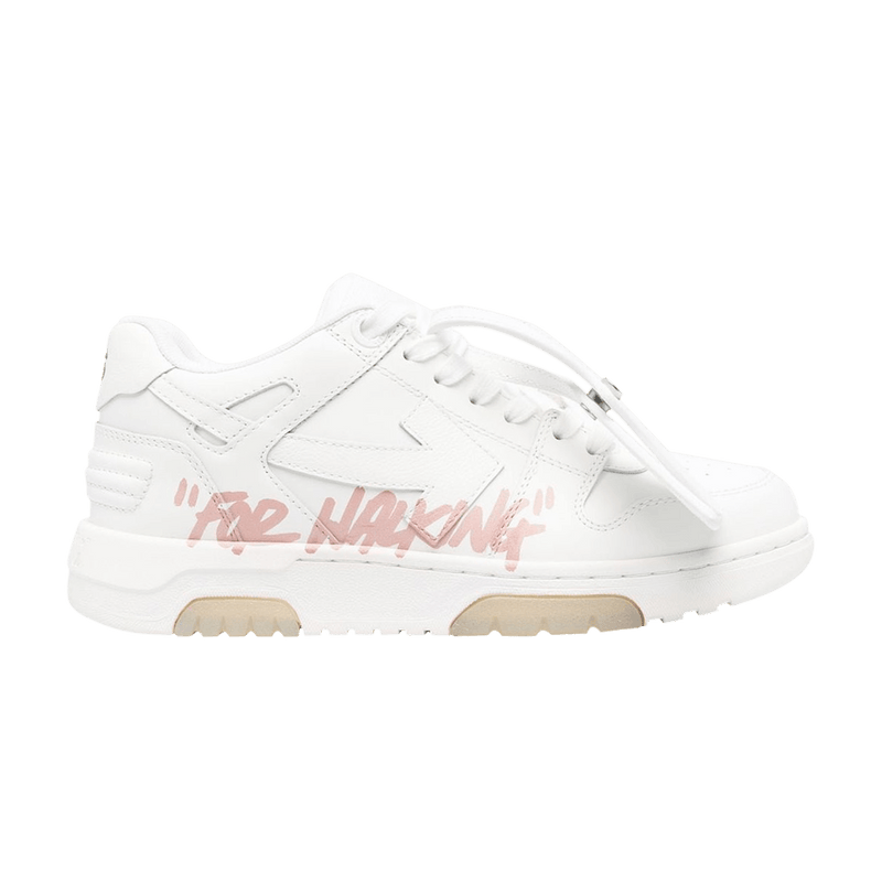 Off-White Wmns Out of Office 'For Walking - White Light Pink' OWIA259F22LEA002 0130