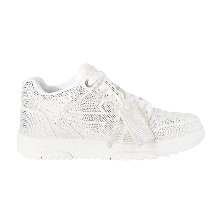 Off-White Wmns Out Of Office 'White Strass - White Outsole' OWIA259S24LEA009 0101