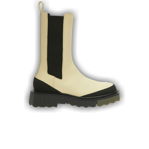 Off-White Wmns Sponge Chelsea Boot 'Cream Military'