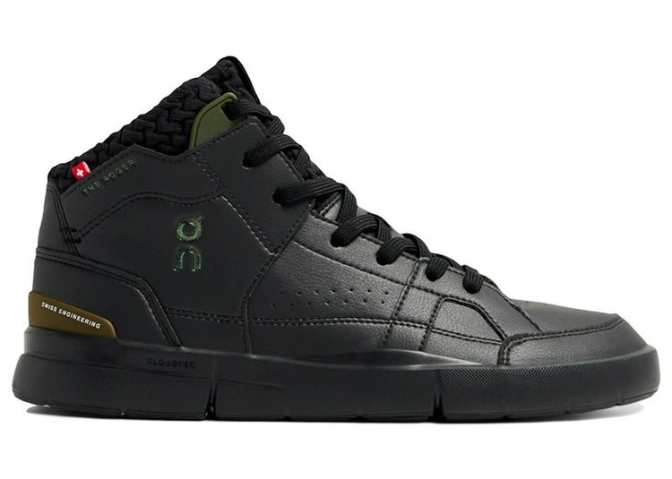 On The Roger Clubhouse Mid Sensa Black Camo (Women's) 3WD11621176