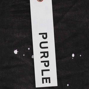 PURPLE BRAND Over Spray Skinny Jeans 'Black'