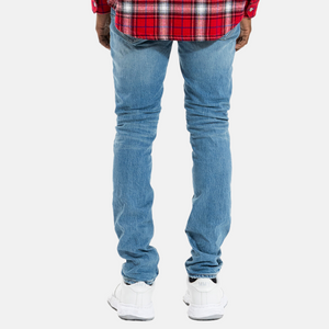 PURPLE BRAND 90's Worn Slim Jeans 'Light Indigo'