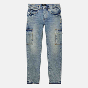 PURPLE BRAND Pumice Cargo 'Light Indigo'