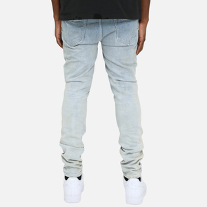 PURPLE BRAND Skinny Rhone Fade 'Light Indigo'
