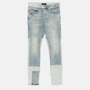 PURPLE BRAND Skinny Patchwork Jeans 'Mid Indigo'