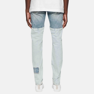 PURPLE BRAND Skinny Patchwork Jeans 'Mid Indigo'