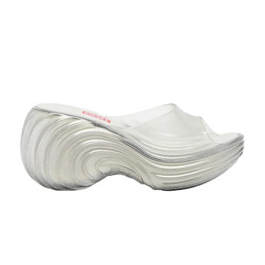 Melissa x Diesel Wmns Quantum Platform Sandal 'Silver'
