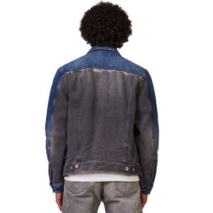 PURPLE BRAND Framis Fray Denim Jacket 'Blue'