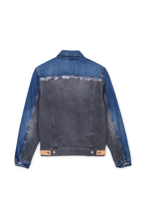PURPLE BRAND Framis Fray Denim Jacket 'Blue'