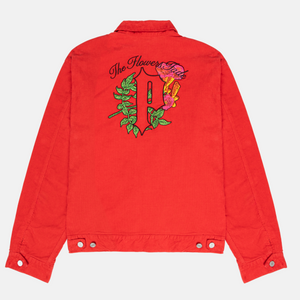 PURPLE BRAND Cord Flannel Lined Jacket 'Red'
