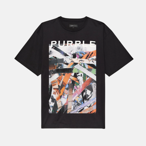 PURPLE BRAND Clean Jersey T-Shirt 'Black'