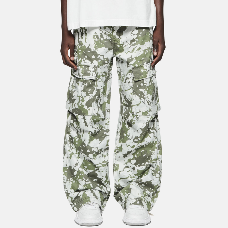 PURPLE BRAND Double Pocket Cargo 'All Over Print'