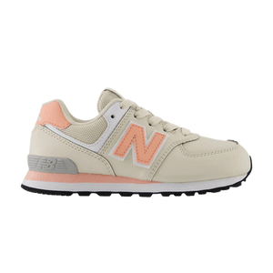 New Balance 574 Lace Little Kid 'Linen Pink Lemonade'