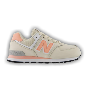 New Balance 574 Lace Little Kid 'Linen Pink Lemonade'