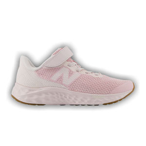 New Balance Fresh Foam Arishi v4 Bungee Lace Top Strap Little Kid 'Pink Granite'