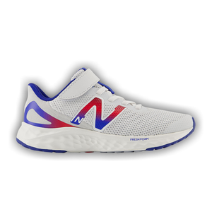 New Balance Fresh Foam Arishi v4 Bungee Lace Top Strap Little Kid 'Quartz Grey Team Royal'