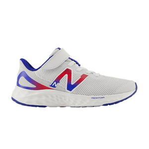 New Balance Fresh Foam Arishi v4 Bungee Lace Top Strap Little Kid 'Quartz Grey Team Royal'