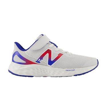 New Balance Fresh Foam Arishi v4 Bungee Lace Top Strap Little Kid 'Quartz Grey Team Royal'
