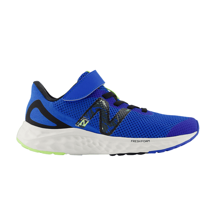 New Balance Fresh Foam Arishi v4 Bungee Lace Top Strap Little Kid 'Blue Oasis' PAARIPB4