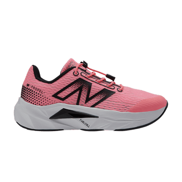 New Balance FuelCell Propel v5 Bungee Lace Little Kid 'Ultra Pink Black'