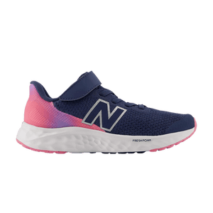 New Balance Fresh Foam Arishi v4 Bungee Lace Little Kid 'Vintage Indigo'