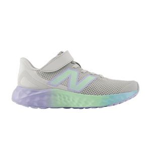 New Balance Fresh Foam Arishi v4 Bungee Lace Little Kid 'Grey Matter'