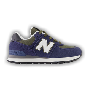 New Balance 574 Little Kid 'Team Navy Dark Moss'