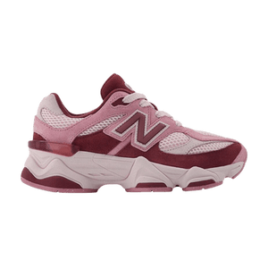 New Balance 9060 Little Kid 'Pink Granite Washed Burgundy'