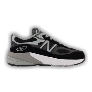 New Balance 990v6 Little Kid 'Black Silver'