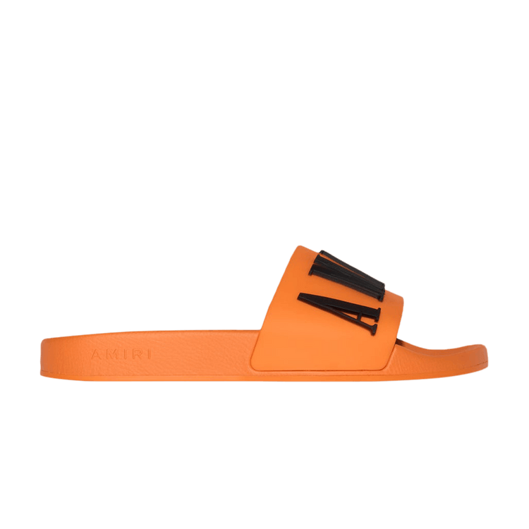 Amiri Rubber Classic Logo Pool Slide 'Orange' PF22MFF001 666